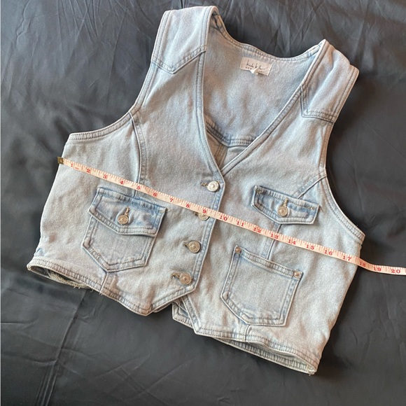 Nicole Miller Jean Vest - Picture 6 of 11